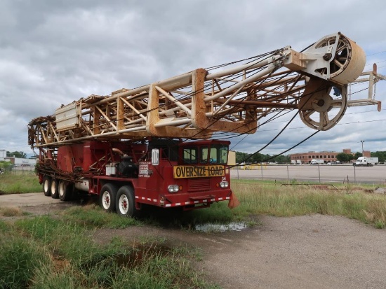 1981 Franks 400 SE Completion Rig R-34, VIN 196339, HP Detroit Series 60 Diesel, 5860 Transmission,