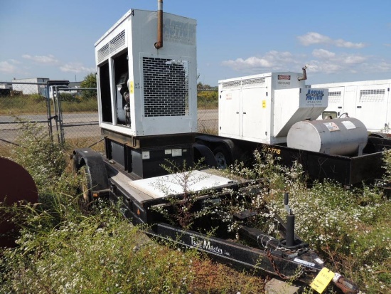 Magna Plus 60 KW Syncronous AC Generator Model 361CSL1602-1I, Perkins Diesel Power, Mounted on