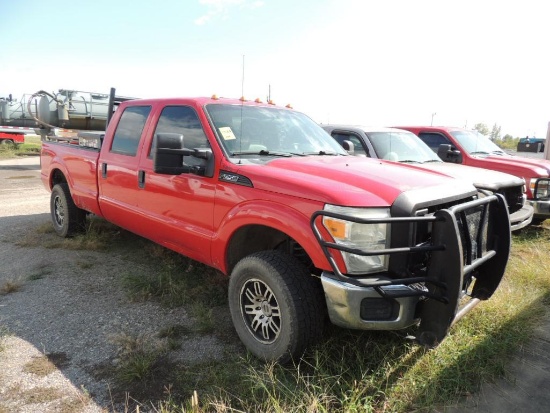 2012 Ford F250 XL SD Crew Cab Long Bed, 4x4, 6.7 Power Stroke, Auto Trans, Vin # 1FT7W2B69CEA01780