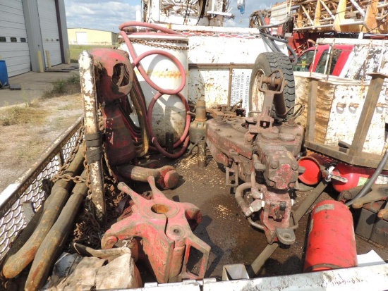 Tubing Tong, Pnuematic Slips w/ Spiders, Set of Bales, Elevators, Rod Wrenches (Located in back of