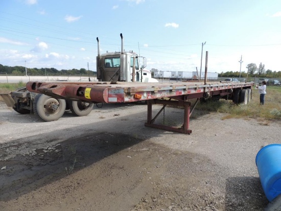 1973 Lufkin T/A 40 Ft. Float Trailer w/ Tail Roll Vin # 19040LUFK1N (TR-001B) (LOCATED IN VAN BUREN,