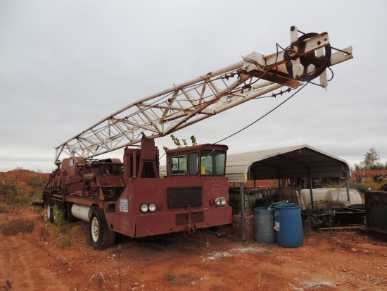 1975 Franks Swab Unit, 3 Axle, Detroit 6V71, (NOT IN SERVICE)(No Title) Vin # 1328M-RIG (R-010)