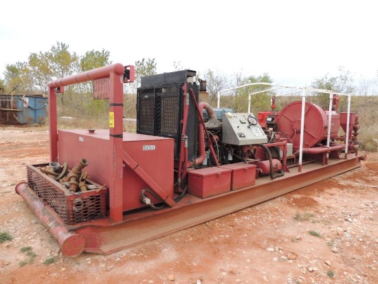 Mud Pump, Detroit Series 60 485 Hp. Allison CLT6061-T6680 Transmission, 2011 Gardner Denver CC1200,