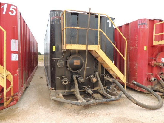 2011 VE Enterprises 500 Barrel Mobile Frac Tank Trailer, Vin # 5AGFT471XBS658902 (FRT 18) ( 5 Miles