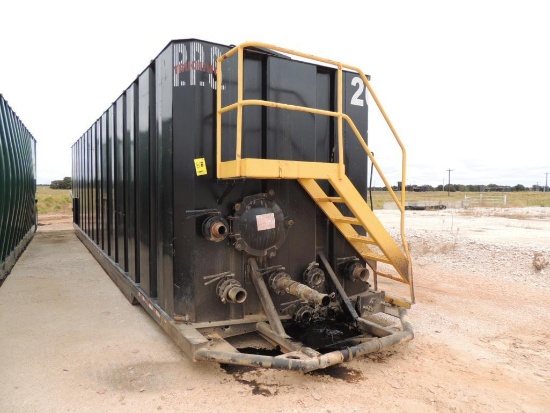 2011 VE Enterprises 500 Barrel Mobile Frac Tank Trailer, Vin # 5AGFT4710BS658910 (FRT 26) ( 5 Miles