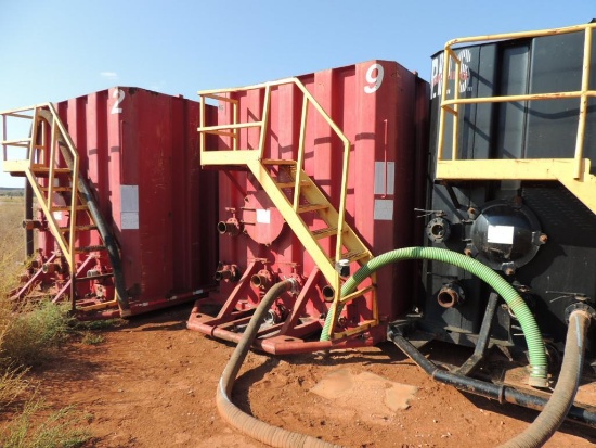 2004 VE Enterprises 500 Barrel Mobile Frac Tank Trailer, Vin # Vin # 5AGFT47124S299109