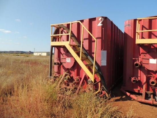 2004 VE Enterprises 500 Barrel Mobile Frac Tank Trailer, Vin # 5AGFT47134S299104 (FRT-)(LOCATED AT