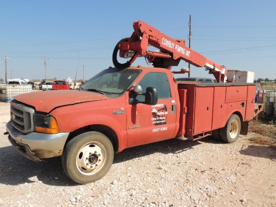 2004 F550 SD Std. Cab Bucket Truck, 4x4, 6.0 Power Stroke, Auto Trans, Altec Boom