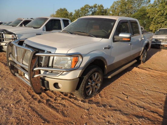 2009 Ford F150 King Ranch Crew Cab 4x4 Short Bed, 5.4 Triton, Auto Trans, Vin # 1FTPW14V49KB49358