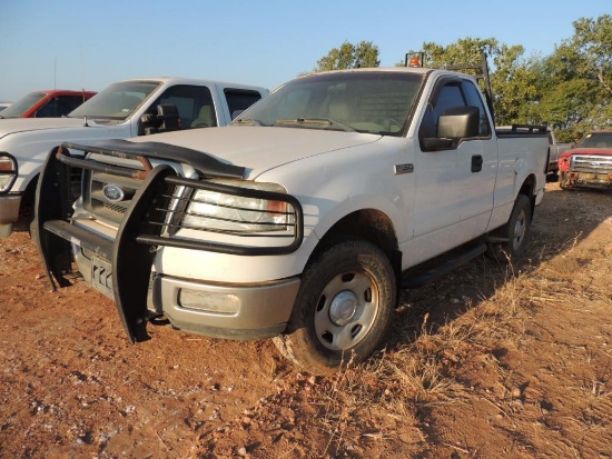 2004 Ford F150 XL Ext. Cab 4x4 Short Bed, 5.4 Triton, Auto Trans, Vin # 1FTRF145X4NB49459 (T-089)