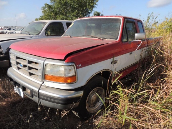 1996 FORD F250 XLT Ext. Cab 4x2 Long Bed, 7.3 Power Stroke, Auto Trans, Vin # 1FTHX25F1TEB32019