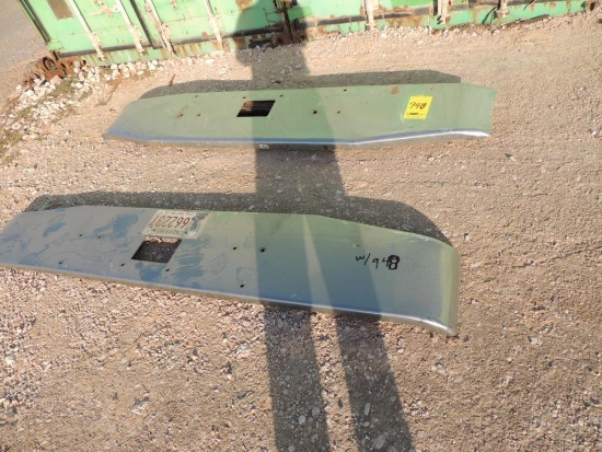(2) Chrome Truck Bumpers (LOCATED IN HENNESSEY, OK.)