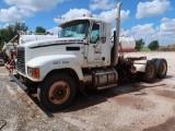 2010 Mack Dual Tandem-Axle Truck Tractor, VIN 1M1AN07Y9AN005395, Eaton 13-Speed Transmission,