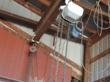 Roughneck Electric 3 Ton Chain Hoist HHXG-K#, Manual Chain Hoist 3 Ton , Log Chains (LOCATED IN