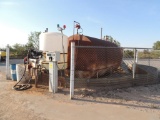 Fuel Island 8200 Gallon Steel Tank, Fuel Master Plus PrOK.ee Management System, Fill-Rite Series 900