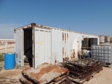 Sea Container 40 Ft. and Contents, S/N NOSU430002, (LOCATED IN HENNESSEY, OK. - IN UPPER YARD)