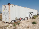 Sea Container 40 Ft. and Contents, S/N NOSU427137(LOCATED IN HENNESSEY, OK.)