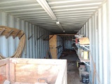 Sea Container 40 Ft. and Contents, S/N TDRU400933, (LOCATED IN HENNESSEY, OK. - IN UPPER YARD)