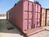 Dog House / Sea Container 40 Ft. Skid Mounted and Contents, S/N DHSEACAN, (LOCATED IN HENNESSEY, OK.