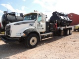 2009 Mack Granite GU813 Pump Truck, MP7, Maxi Torque 13 Spd. Trans, 284 WB, Gardner Denver Triplex