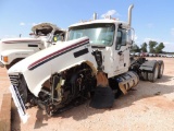 2015 Mack Pinnacle CHU613 T/A Tractor, MP8 , M Drive Auto Trans, 226 WB, (Front End Damage) Vin #