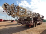 1975 Franks 1287-160 Well Service Rig, 5 Axle, Detroit Series 60, 5860 Transmission, 108 Ft. Mast,