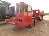 1981 Franks 1287-160 Well Service Rig, 5 Axle, Detroit Series 60, 5860 Transmission, 104 Ft. Mast,