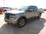2013 Ford F150 FX4 Crew Cab 4x4 Short Bed, 5.0 Ltr., Auto Trans, 311,431 Mi. Indicated, Vin #