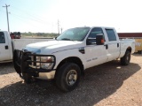 2008 Ford F250 XLT SD Crew Cab, Short Bed, 6.6 Power StOK.e, Auto Trans, 4x4, Vin #