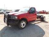 2003 Ford F550 XL Std. Cab and Chassis 4x4 7.3 Power Stroke, Auto Trans, 212,570 Mi. Indicated, Vin
