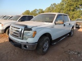 2011 Ford F150 XLT Crew Cab 4x4 Short Bed, 5.4 Triton, Auto Trans, Vin # 1FTFW1EV6AFD19792, NOT IN