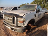 2008 FORD F350 XLT SD Ext. Cab 4x4 Long Bed, 6.4 Power Stroke, Auto Trans, No Rear Axle, No Front