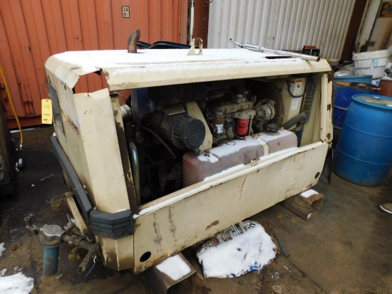 Ingersoll Rand Portable 185 CFM Diesel Air Compressor Model P185WJD (in mai