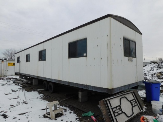 LOT: Office Trailer, with Contents (at end of yard)