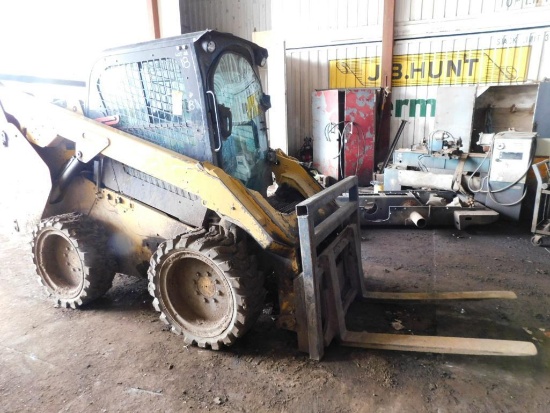 2013 Caterpillar Skid Steer Loader Model 272D, S/N CAT0272DCB5W00411, with