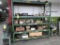 LOT: (2) 30 in. x 90 in. x 96 in. Heavy Duty Pallet/Die Racks with Contents