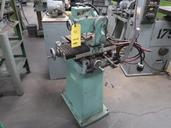 Foley Carbide Saw Grinder Model 357 (#216), LOCATION: TOOL ROOM