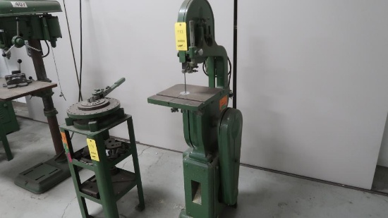Delta 13 in. Vertical Band Saw (#409), LOCATION: MAINTENANCE SHOP