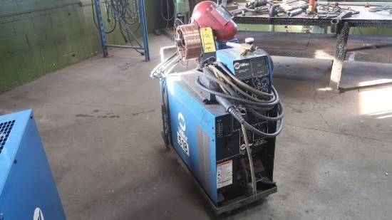 Miller MIG Welder Model CP-300, S-60 Feeder, Cables, Flow Meter, LOCATION: