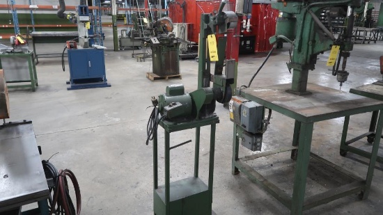 1-1/2 in. Vertical Belt Sander, with Stand (needs repair), LOCATION: BAY 3