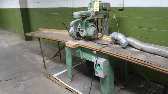 Delta 12 in. Radial Arm Saw, LOCATION: BAY 3