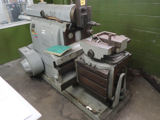 G&E Industrial 24 in. Universal Gear Cutter & Shaper, S/N 6400A2, 16 in. Vi