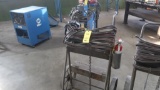 Torch Cart, with Gauges, Torch, Hose, Fire Extinguisher, LOCATION: OUTSIDE