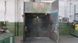 42 in. x 96 in. Spray Booth, with Lights & Exhaust, LOCATION: OUTSIDE MAINT