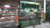 Cincinnati 135 Ton CNC Hydraulic Press Brake Model 135CBX8, S/N 45247, 8 in