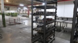 LOT: Assorted Press Brake Tooling, with Rack, LOCATION: MAIN PRESS FLOOR