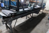 LOT: (1) Hytrol 6 in. x 20 ft. Power Belt Conveyor, (1) Hytrol 18 in. x 12