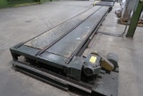 45 in. x 25 ft. Power Chain Conveyor, with Control, LOCATION: MAIN PRESS FL