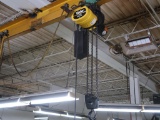 Yale 3 Ton Underhung 3-Part Electric Chain Hoist, Pendant, LOCATION: TOOL R