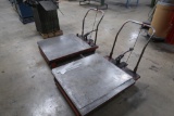 LOT: (2) 36 in. x 36 in. Manual Hydraulic Die Carts, LOCATION: TOOL ROOM